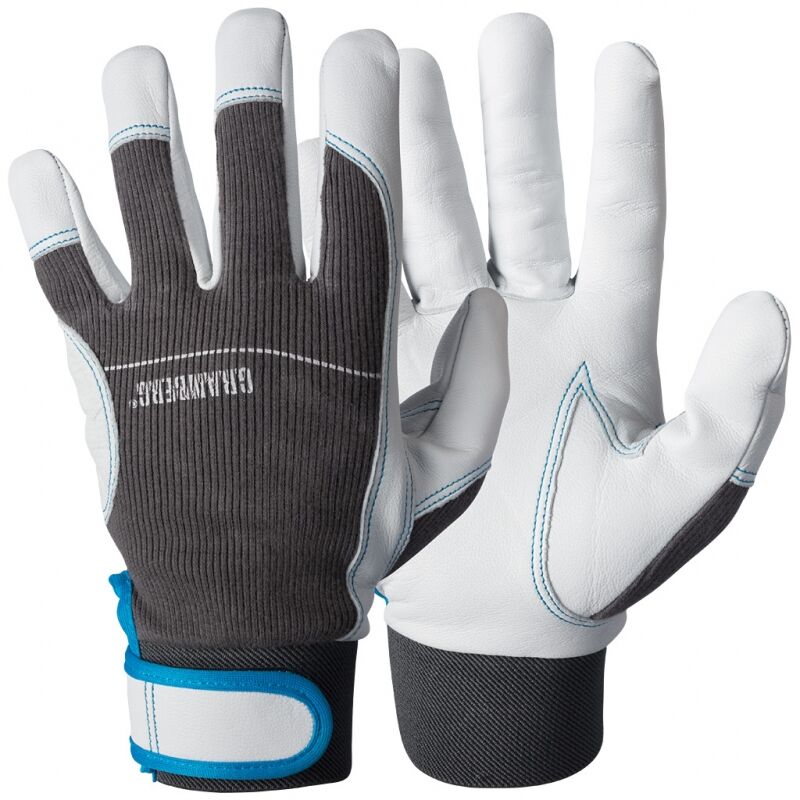 Granberg monteringshanske, geiteskinn str 9