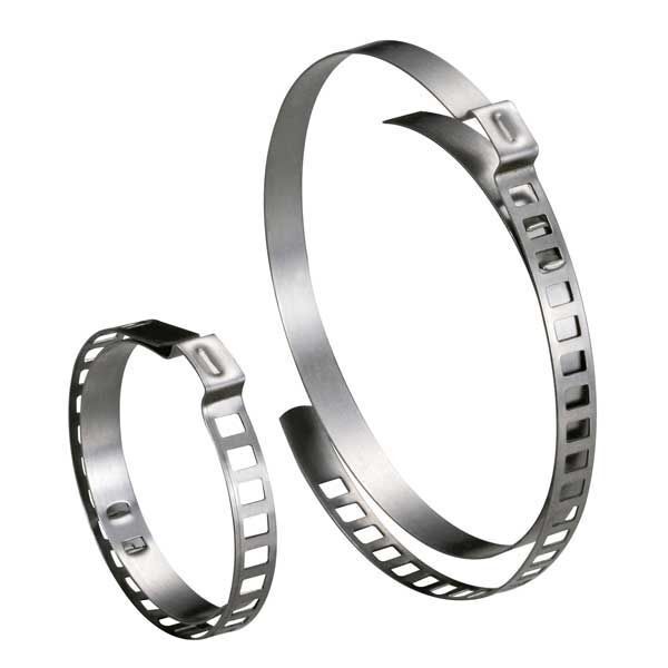 Drivknutemansjett metall klammer - 25-50mm 10-pk