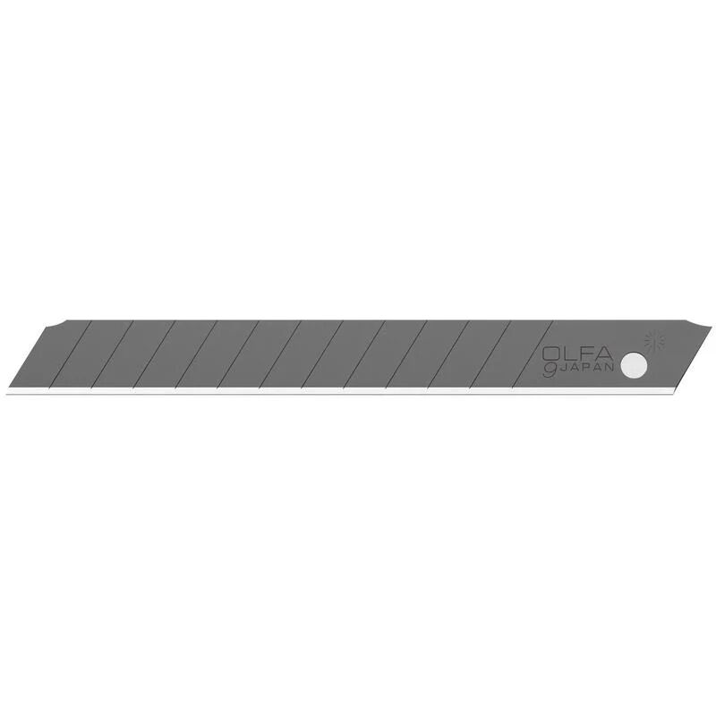 Olfa ASBB-10 Bryteblad Sort/Svart 9mm 10-pk