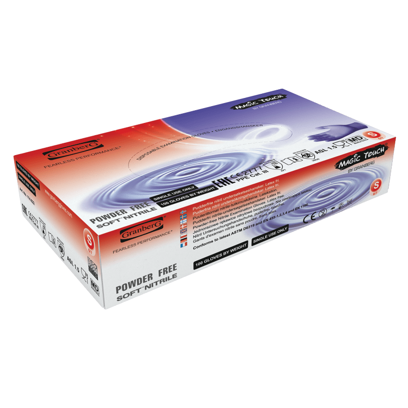 Hanske Granberg Nitril Magic Touch® Indigo - Bilde 2
