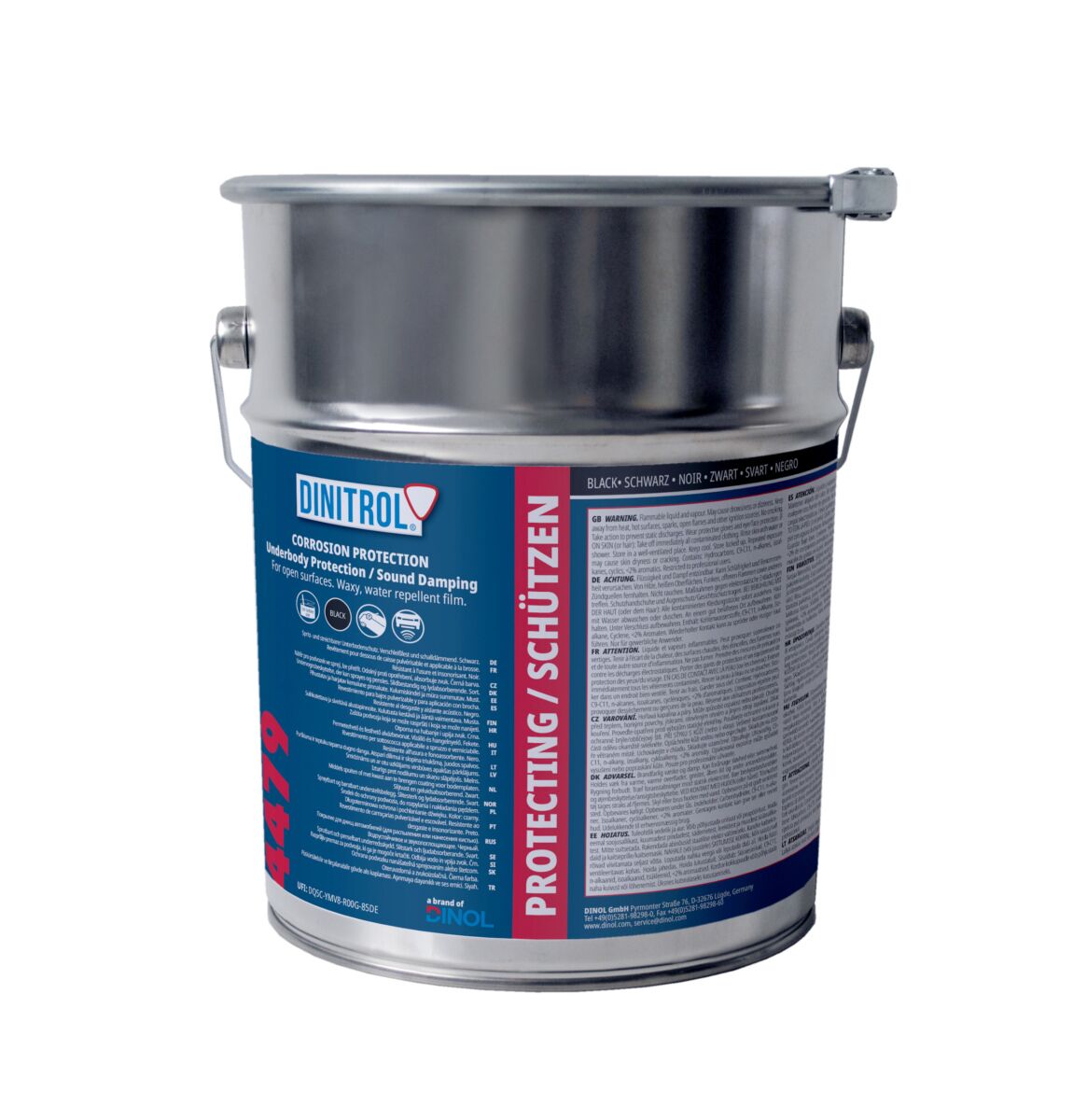 Dinitrol Sound deadening plus 5l (Støydempingsmasse)