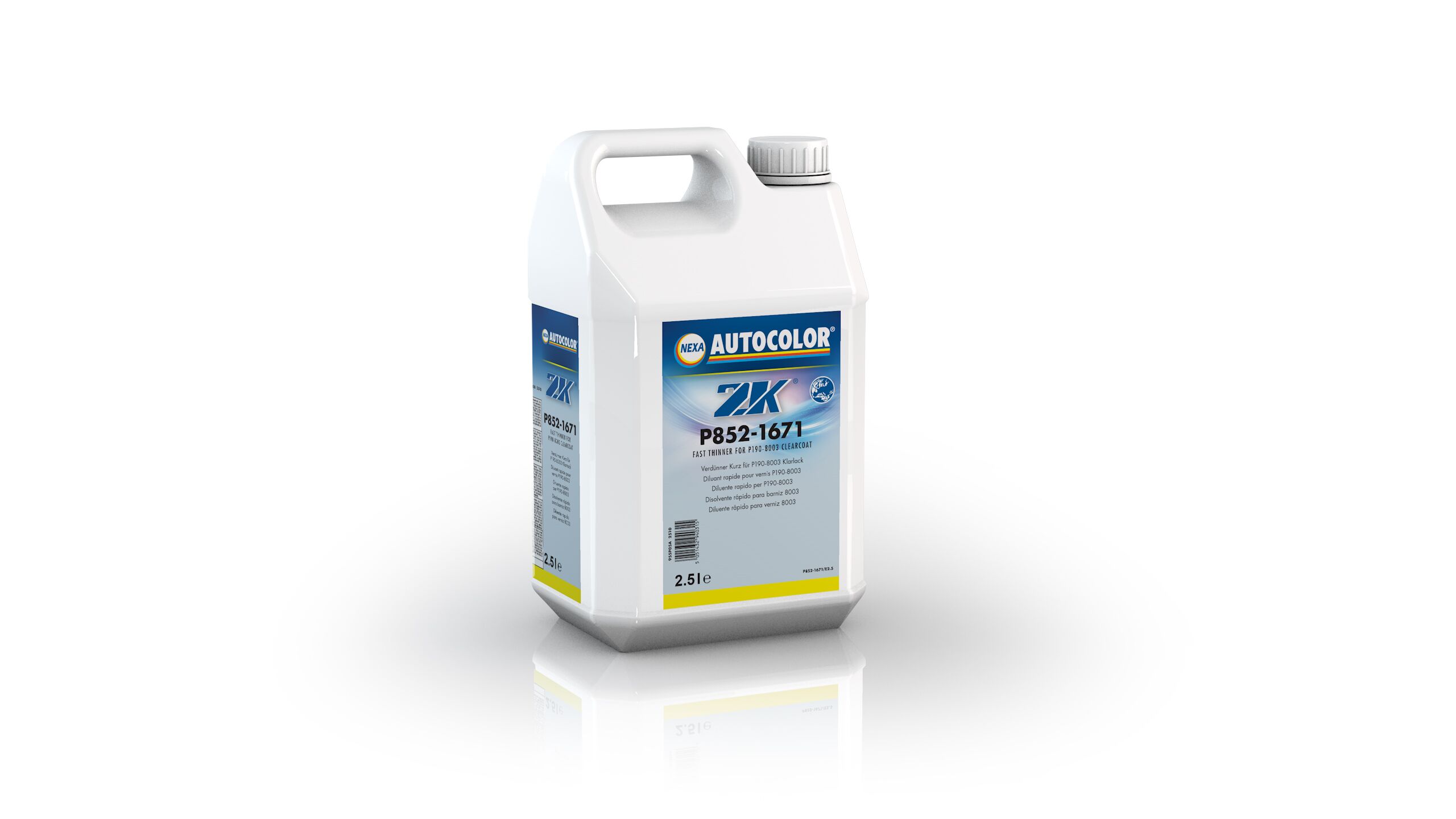 Nexa P852-1671/E2.5 Hurtig tynner for P190-8003 klarlakk