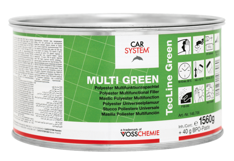CarSystem MULTI GREEN universalsparkel lysgrønn 1,6kg - Bilde 2