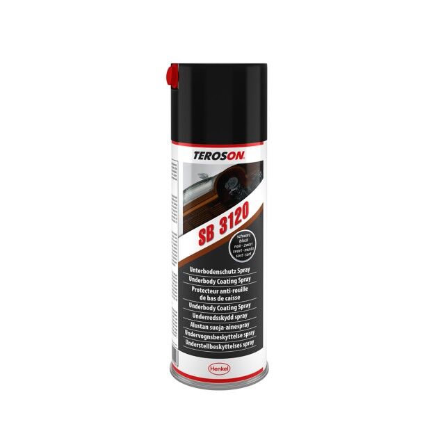 TEROSON SB 3120 Understellsbeskyttelse svart AE500ML - Bilde 2