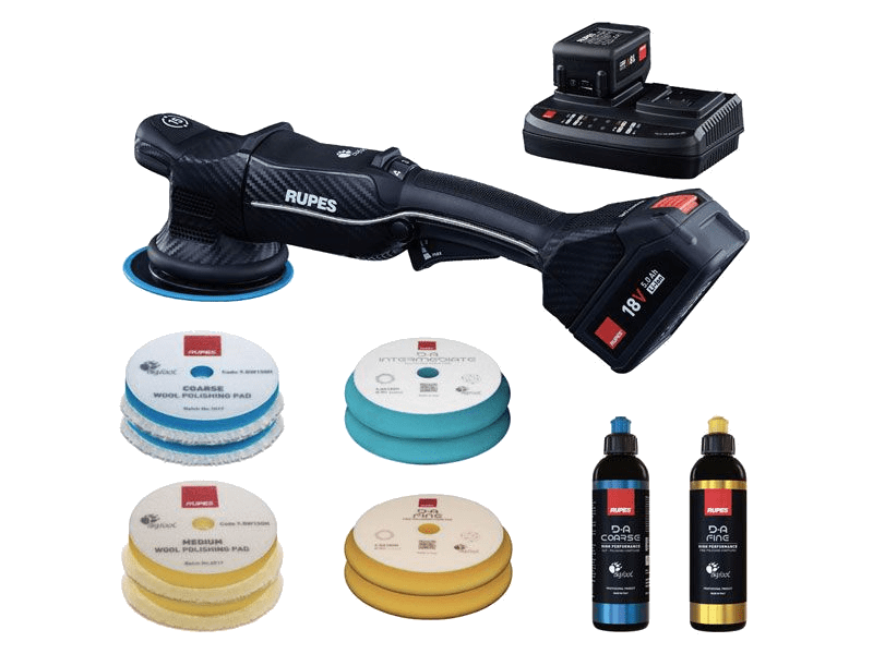 RUPES Bigfoot ibrid HLR15 polermaskin bas kit - Bilde 2