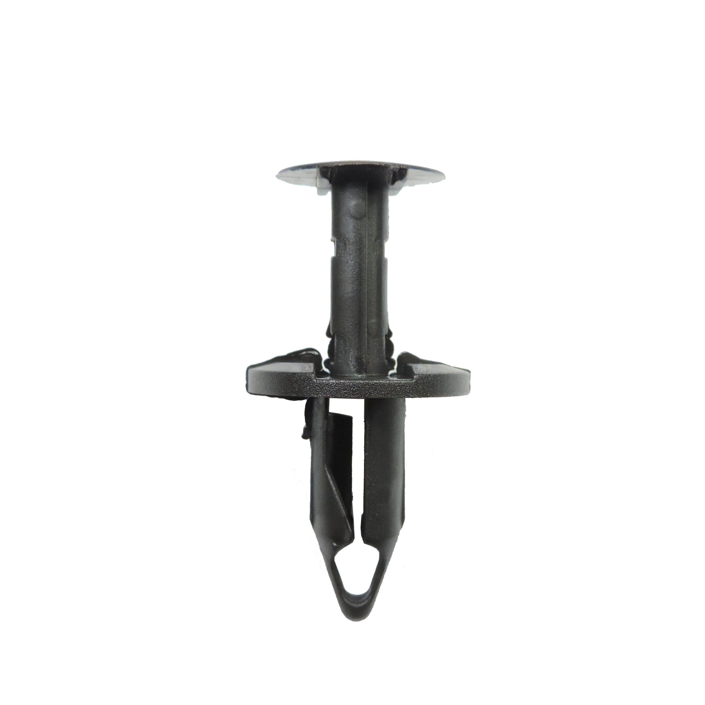 Karosseriklips Audi/VW Black Push Rivet 10-pk