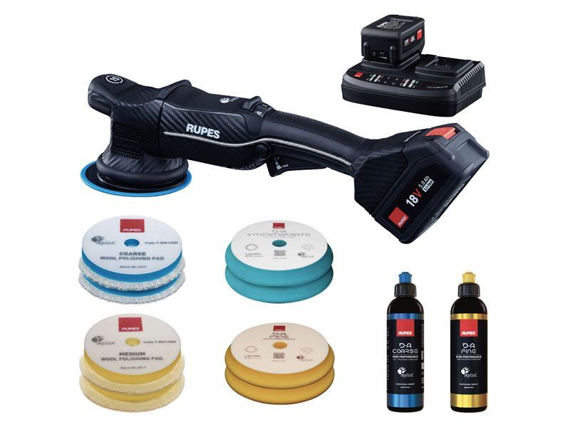 RUPES Bigfoot ibrid HLR15 polermaskin bas kit