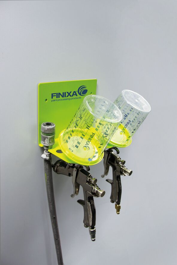 Finixa magnetholder til  lakkpistol for vegg 2 pistoler