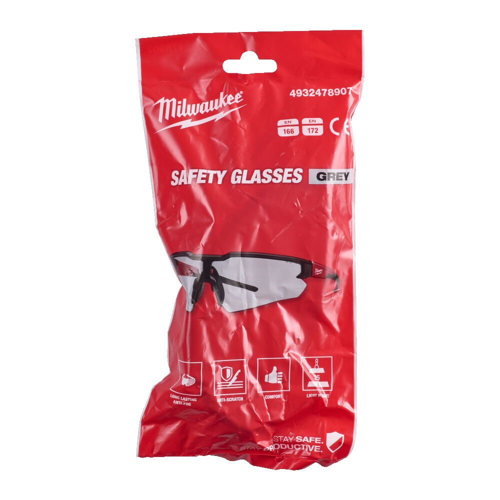 Milwaukee Vernebriller Enhanced Tintet Grå - Bilde 3