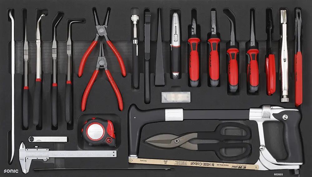 Sonic verktøyvogn S12 med 575 deler - Bilde 8