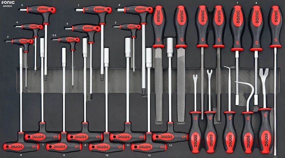 Sonic verktøyvogn S12 med 575 deler - Bilde 9