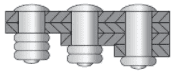 Multigrip Nagle 4.0-10.0mm Stor Krage AL/ST 100-pk - Bilde 2