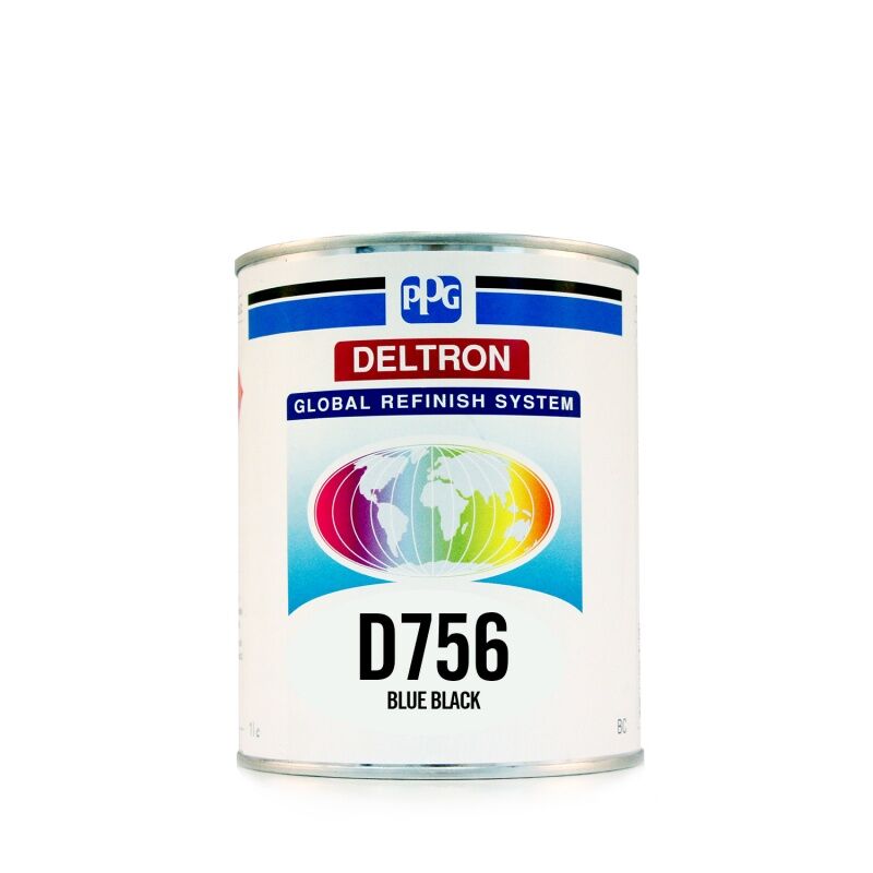 PPG D756/E1 BC Blue Black