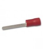 Kabelsko Rød 2.3mm Flatstift  100-pk