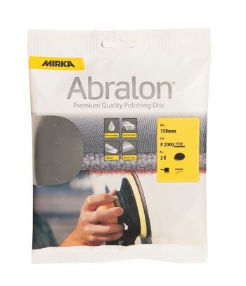 Mirka Abralon 150mm 2000 FP 2-pk - Bilde 2