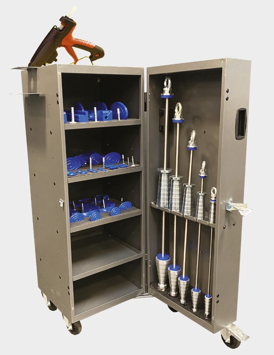 Spanesi Pull UP light komplett m/vogn, lim og limpistol - Bilde 2