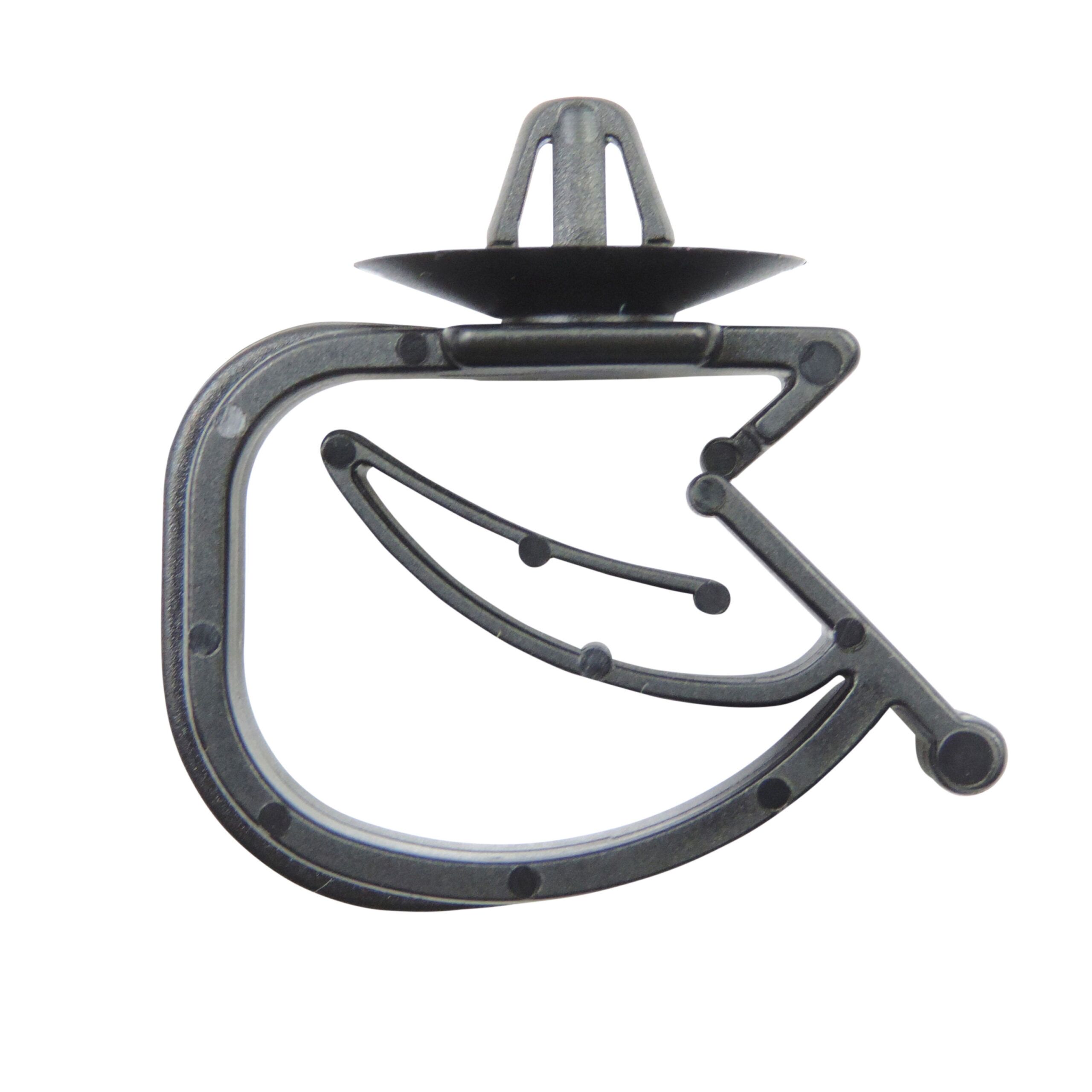 Ford Black Wiring Router Clip 10-pk