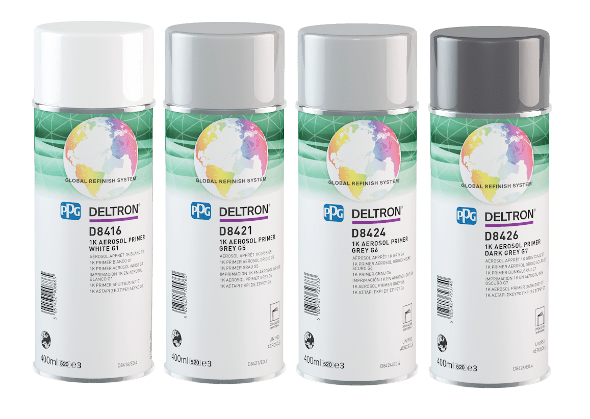 PPG 1K Aerosol Primer (D8116, D8421, D8424, D8426)