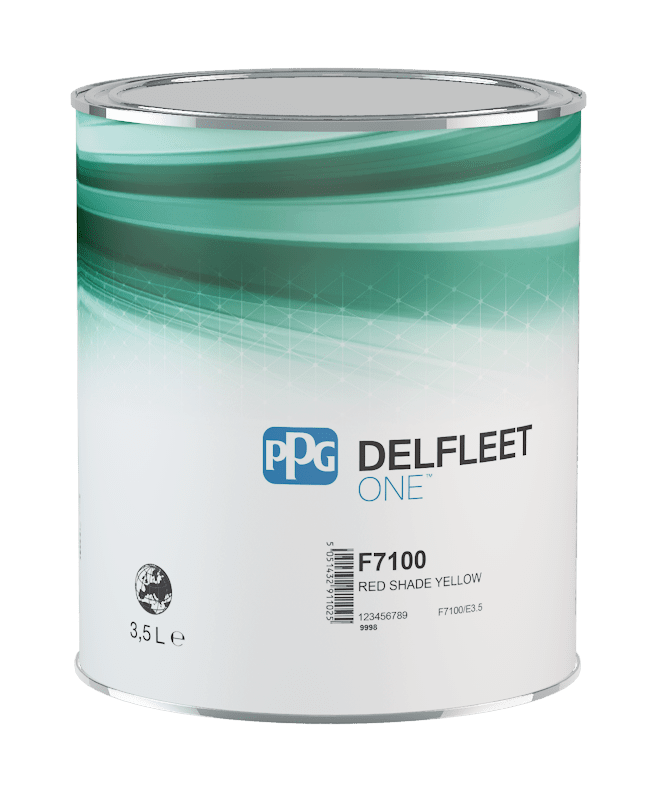 PPG Delfleet Red Shade Yellow