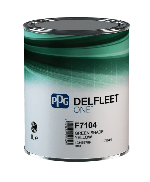 PPG Delfleet Green Shade Yellow