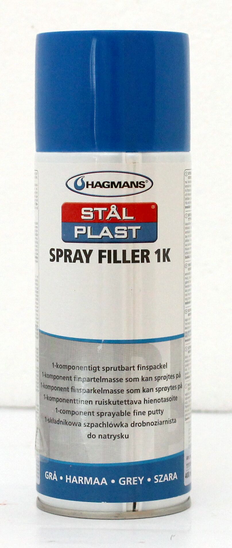 Hagmans Stålplast SprayFiller 1K 400 ml