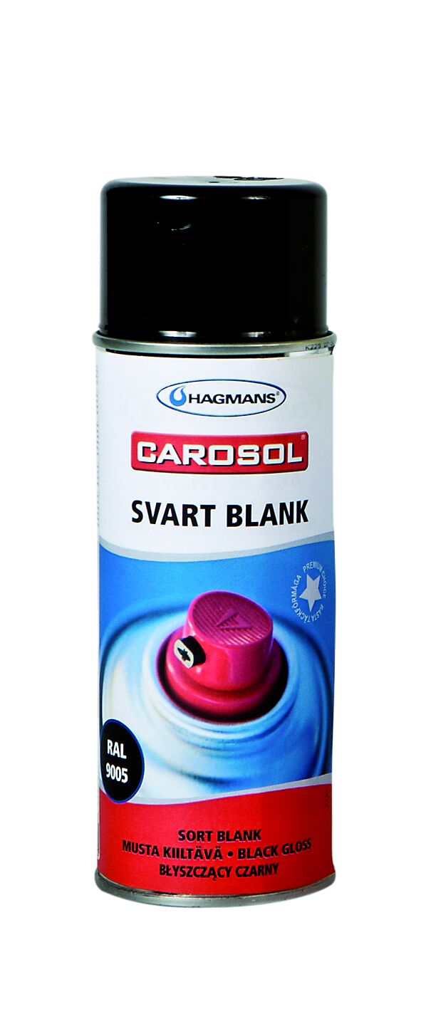 Hagmans Svart blank 400 ml