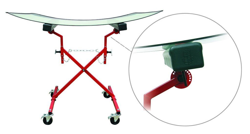 Innovative X stativ med hjul - Bilde 3