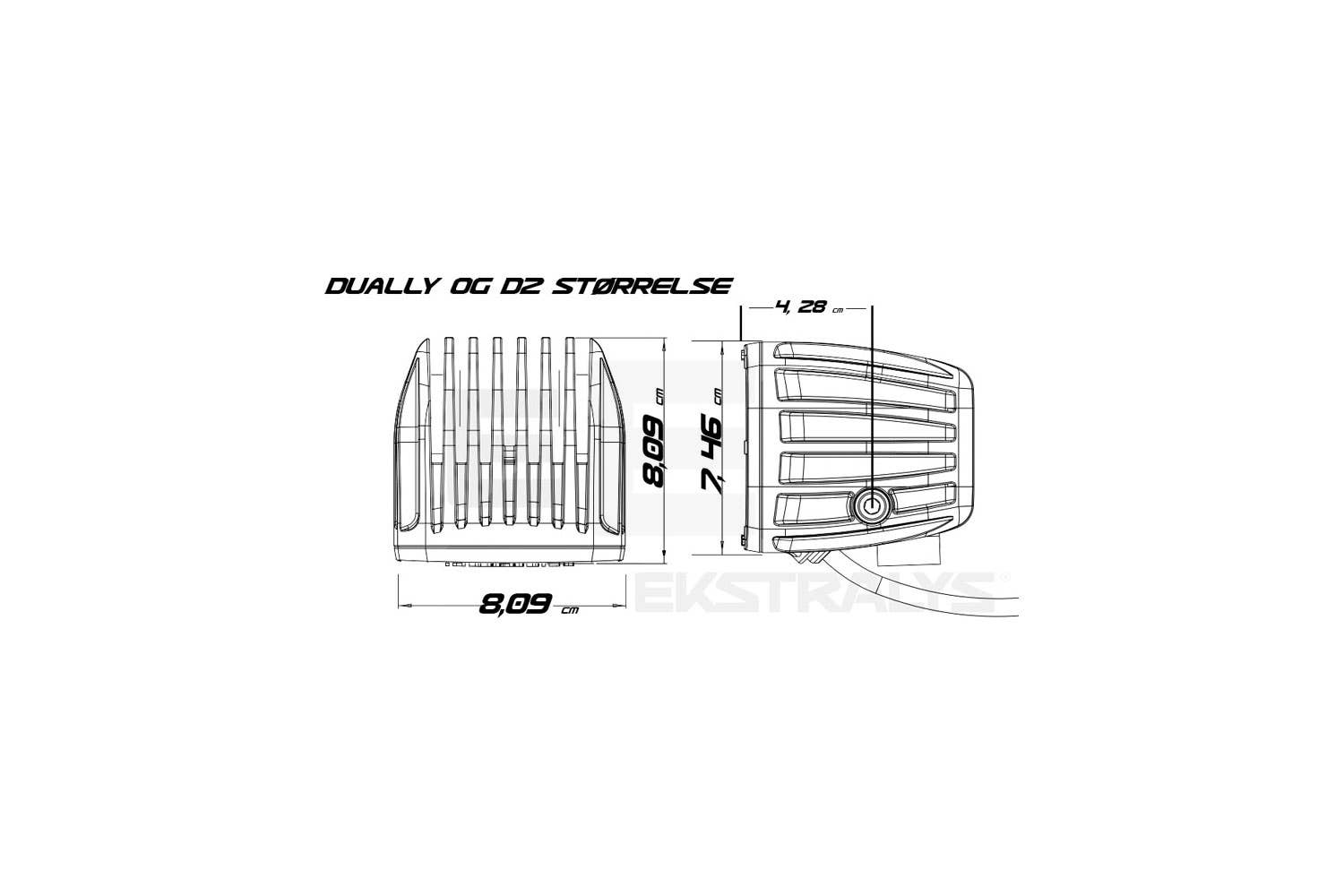 Rigid D-Serie PRO LED Arbeidslys Full flood. 3168 lumen - Bilde 5
