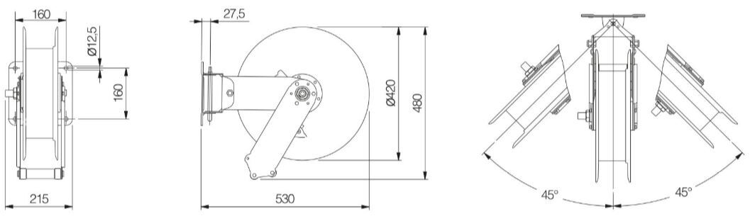 Mavel Roll Profi Open Air Lufttrommel 16+2m 10X15pu max 40g - Bilde 2