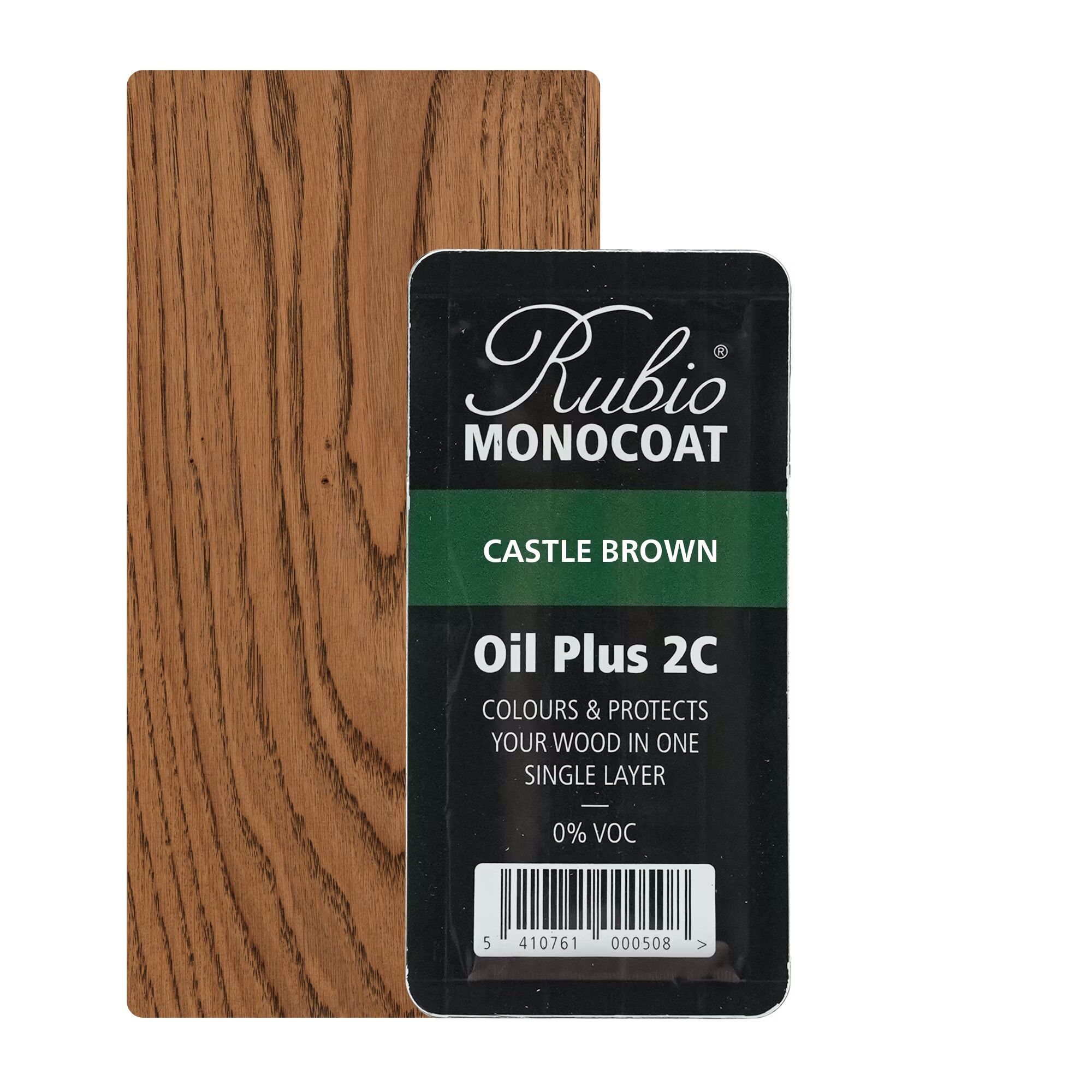 Monocoat Oil Plus 2C A - Castle Brown 1L