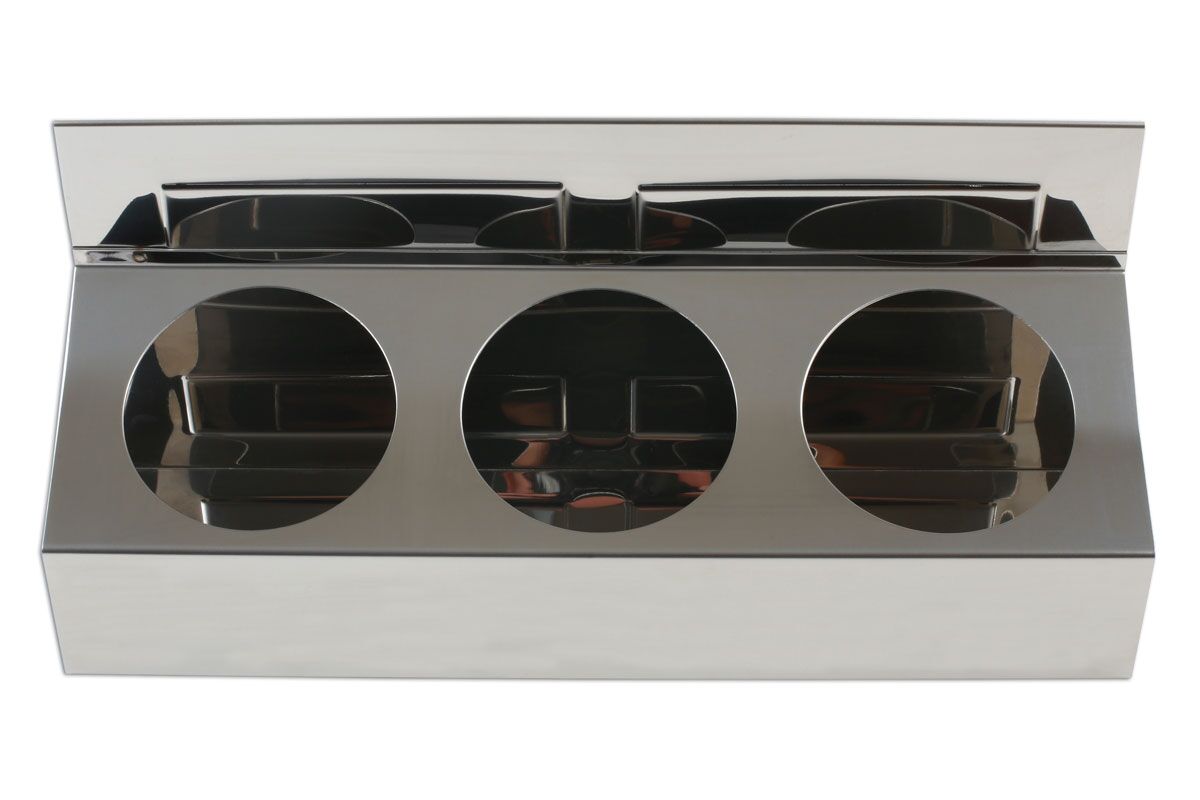 Sprayboksholder m/magnet. plass til 3 bokser