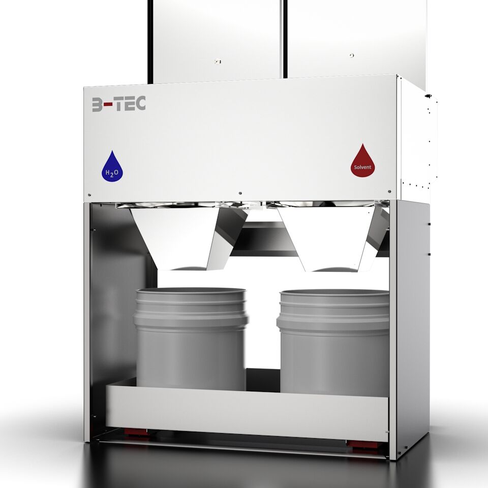 B-Tec RST-800 Avfallscontainer for vann/tynnerbasert lakk - Bilde 6