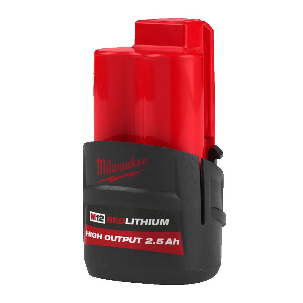 Milwaukee M12 HB2.5 2.5Ah HIGH OUTPUT™ batteri