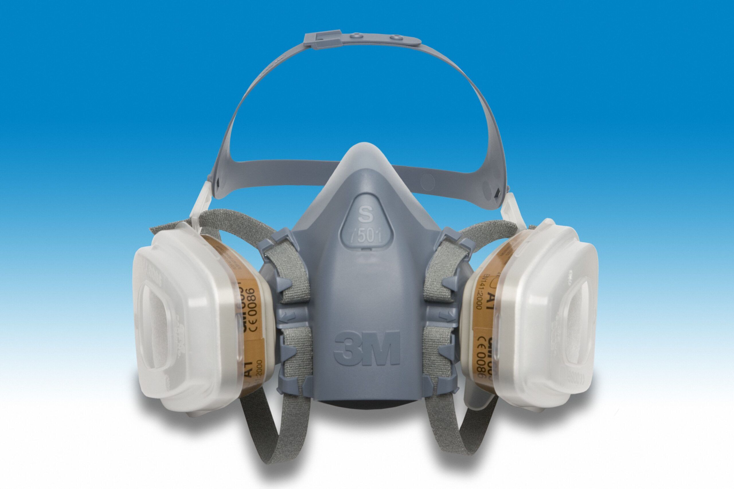 3M 7523M Serien Kit: Halvmaske EN 140:1998, 2X691 - Bilde 2