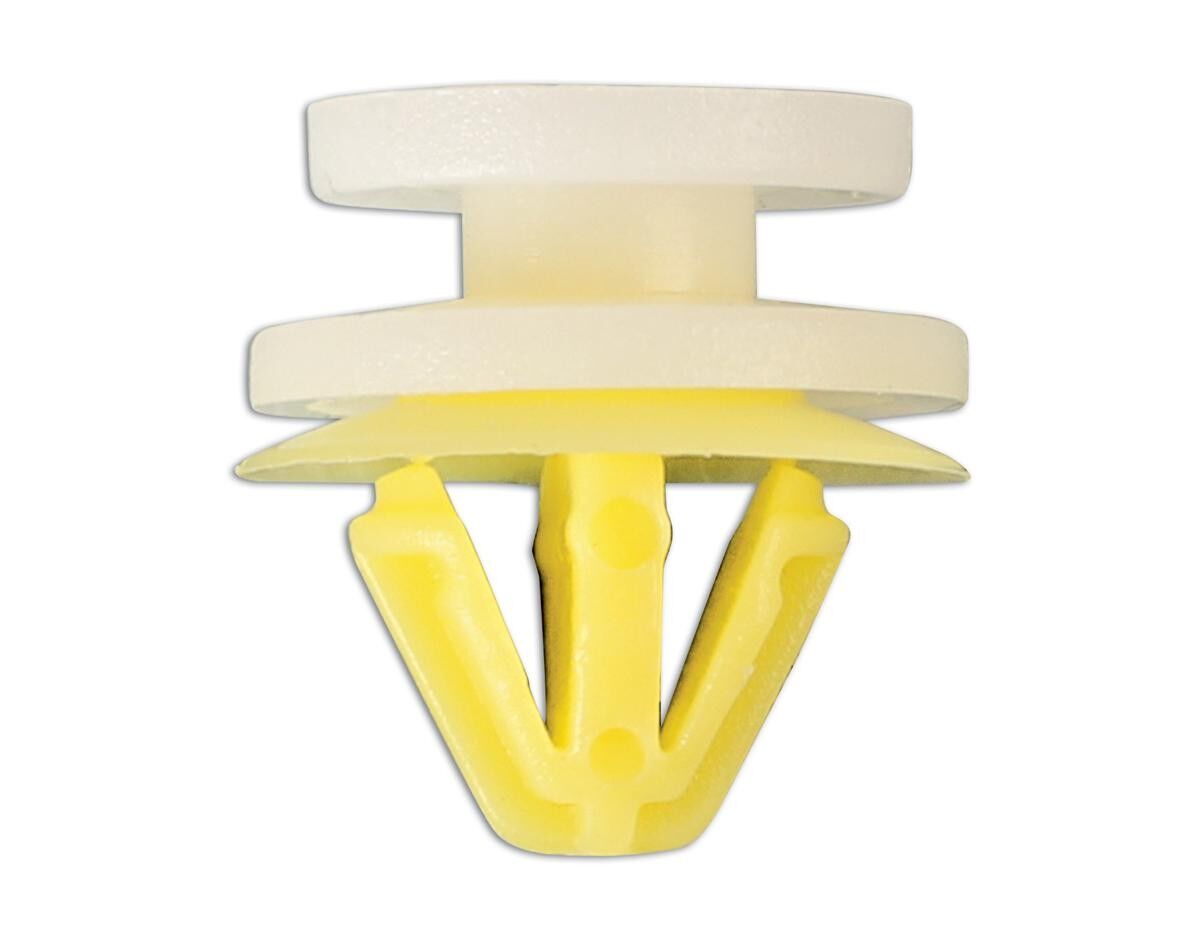 Land Rover Door Panel Clip - Yellow 10-pk