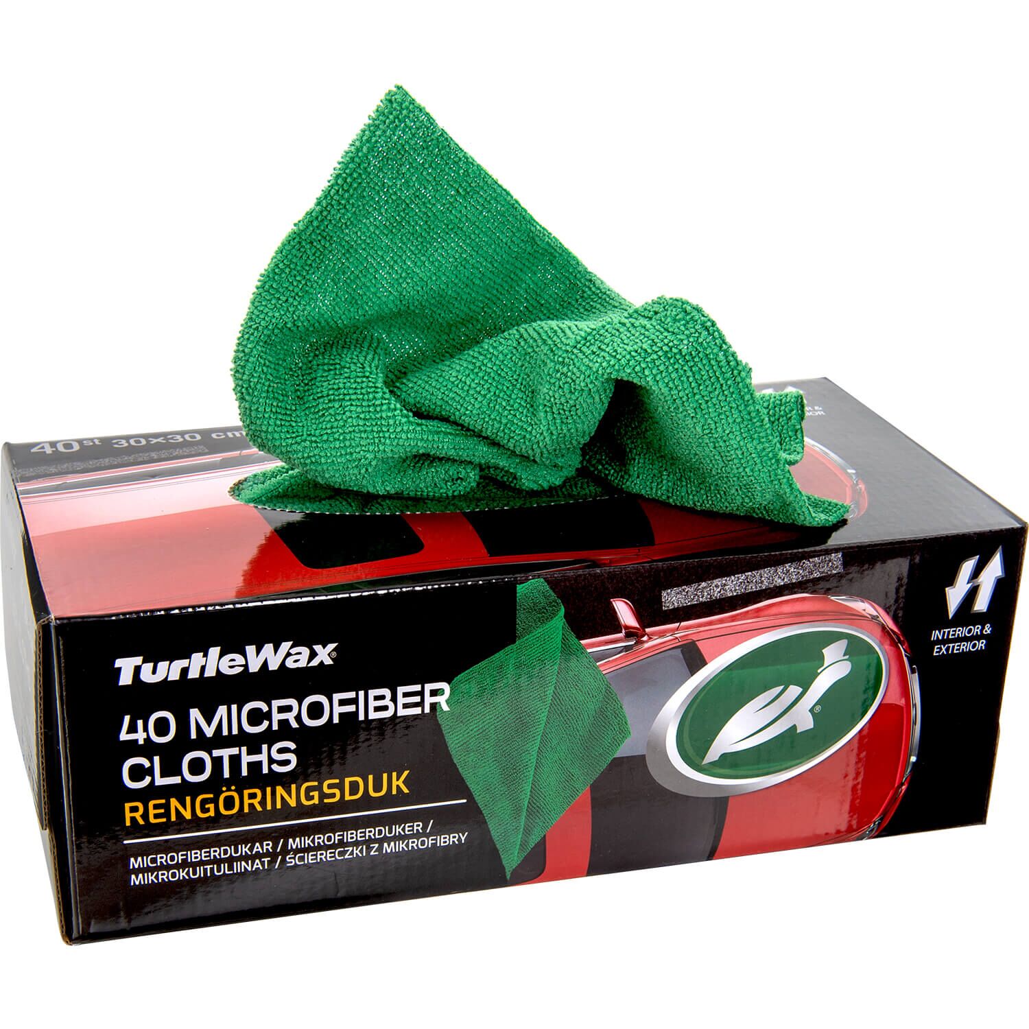 Turtle Wax Microfiber Cloths 40 pack