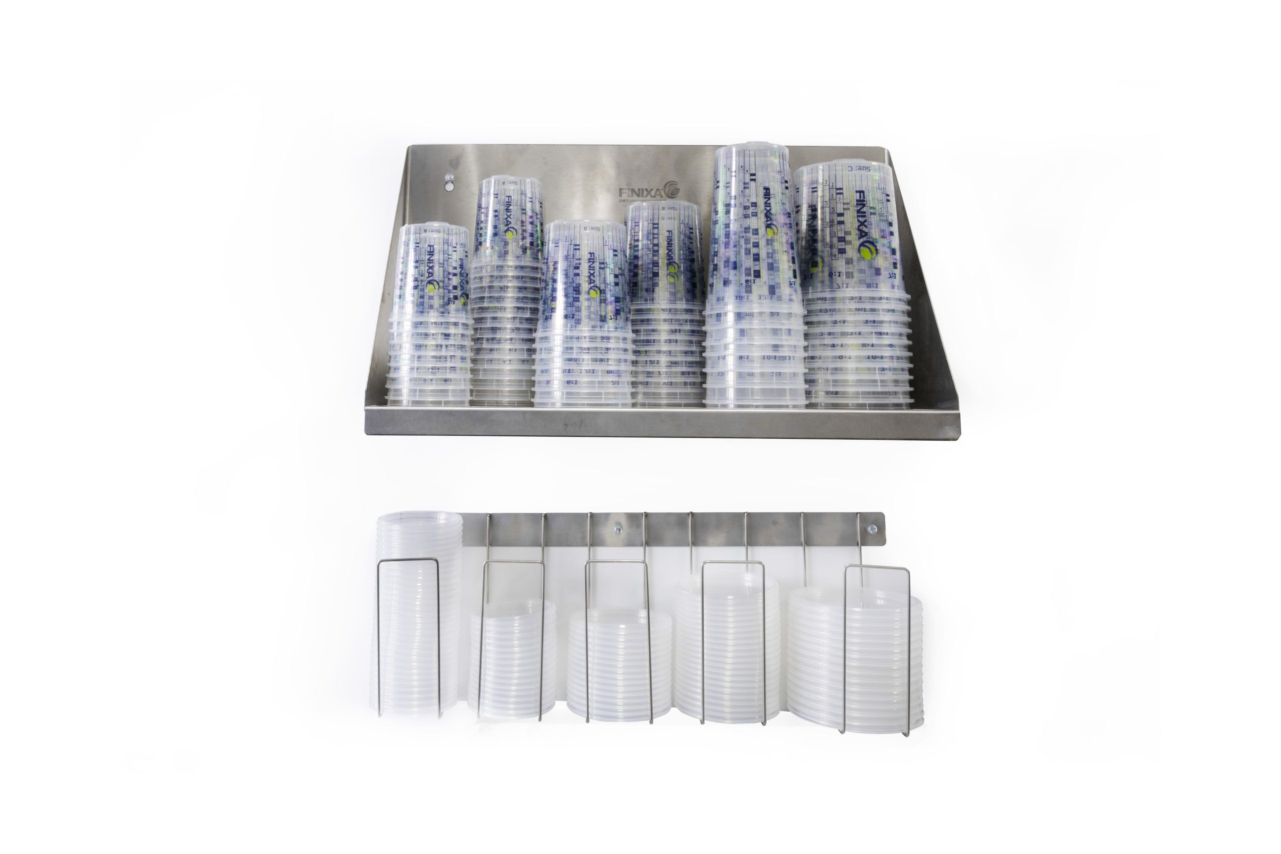 Finixa Dispenser for mixebeger og lokk