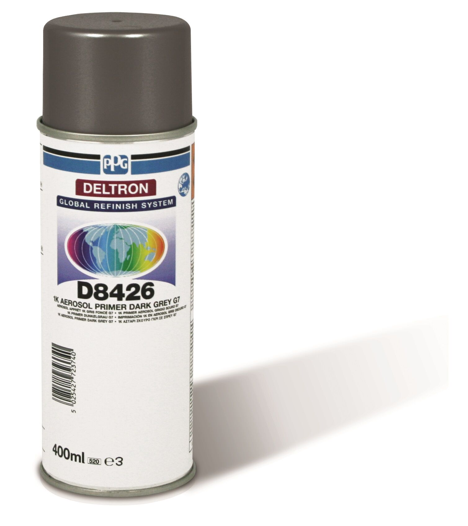 PPG D8426/E0.4 Aerosol Primer Dark Grey G7